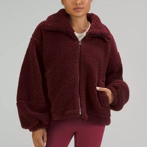 Lululemon Clinchable Fleece Zip Up
